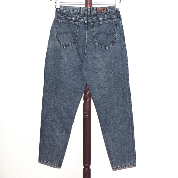 Lee high waist stonewashed tapered leg jeans - Picture 5 of 5